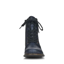Rieker Women'S Laced Boots Ocean Blue