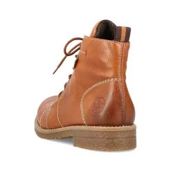 Rieker Women'S Laced Boots Caramel Brown