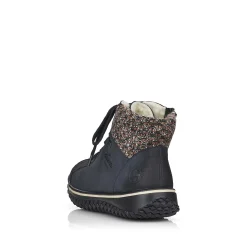 Rieker Women'S Lace-Up Shoes Ocean Blue