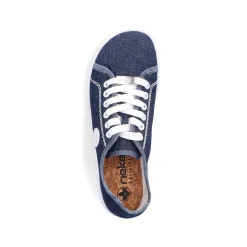 Rieker Women'S Lace-Up Shoes Navy Blue