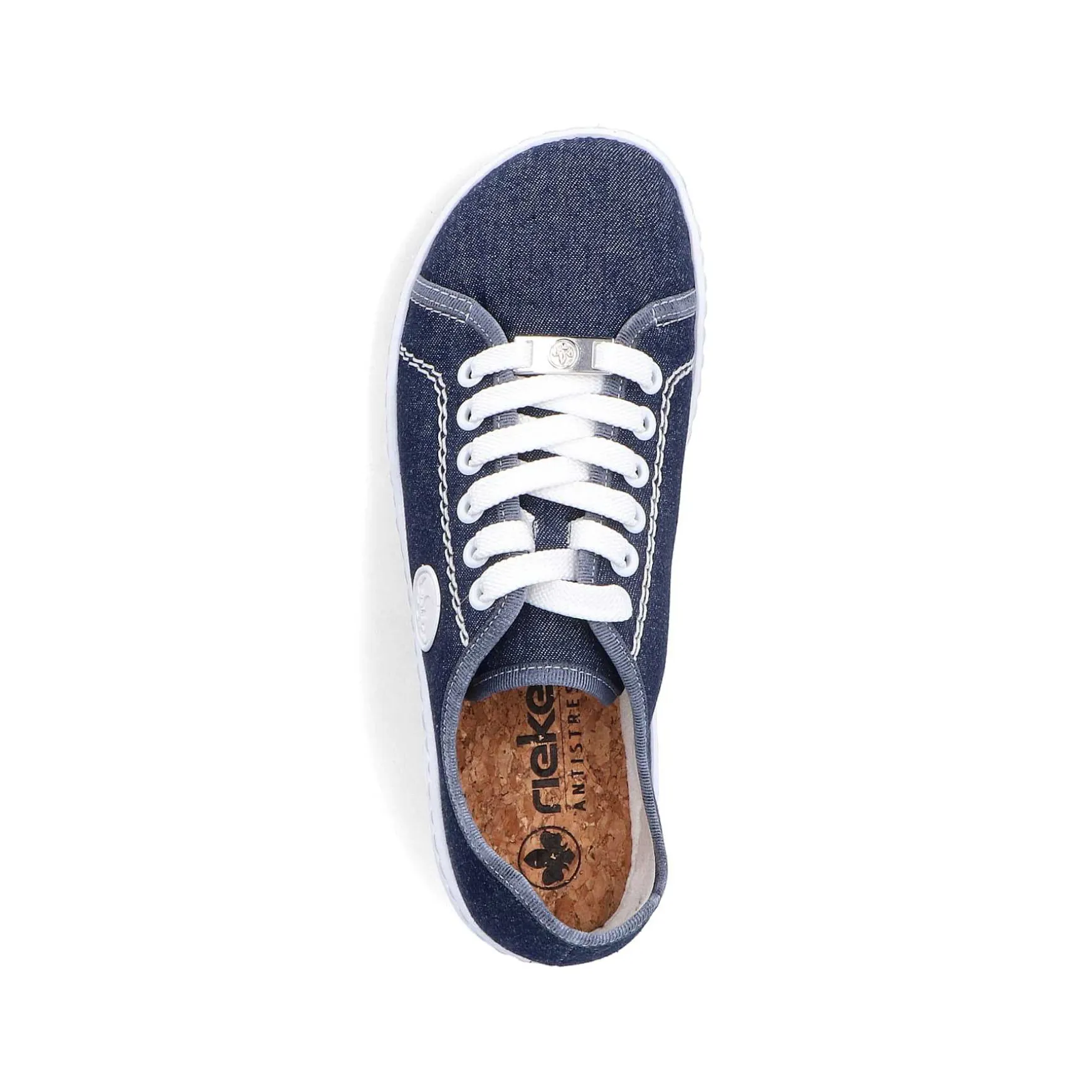 Rieker Women'S Lace-Up Shoes Navy Blue