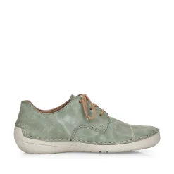 Rieker Women'S Lace-Up Shoes Green Gray