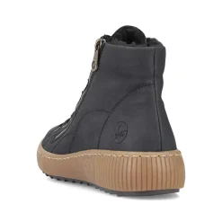 Rieker Women'S Lace-Up Shoes Asphalt Black