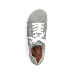 Rieker Women'S Lace-Up Shoes Mint Green