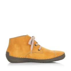Rieker Women'S Lace-Up Shoes Honey Yellow