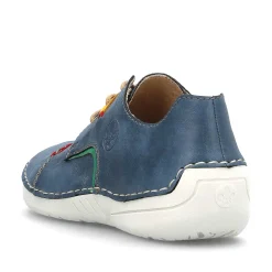 Rieker Women'S Lace-Up Shoes, Slate Blue
