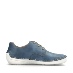 Rieker Women'S Lace-Up Shoes, Slate Blue