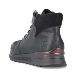 Rieker Women'S Lace-Up Shoes Deep Black