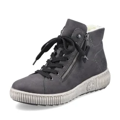 Rieker Women'S Lace-Up Shoes Anthracite