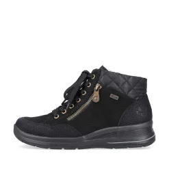 Rieker Women'S Lace-Up Shoes Deep Black