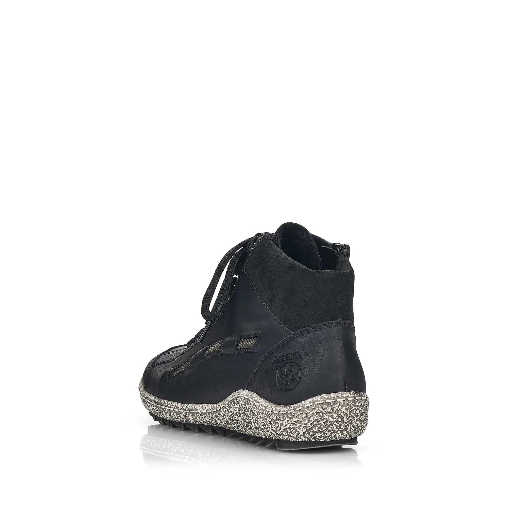 Rieker Women'S Lace-Up Shoes Deep Black