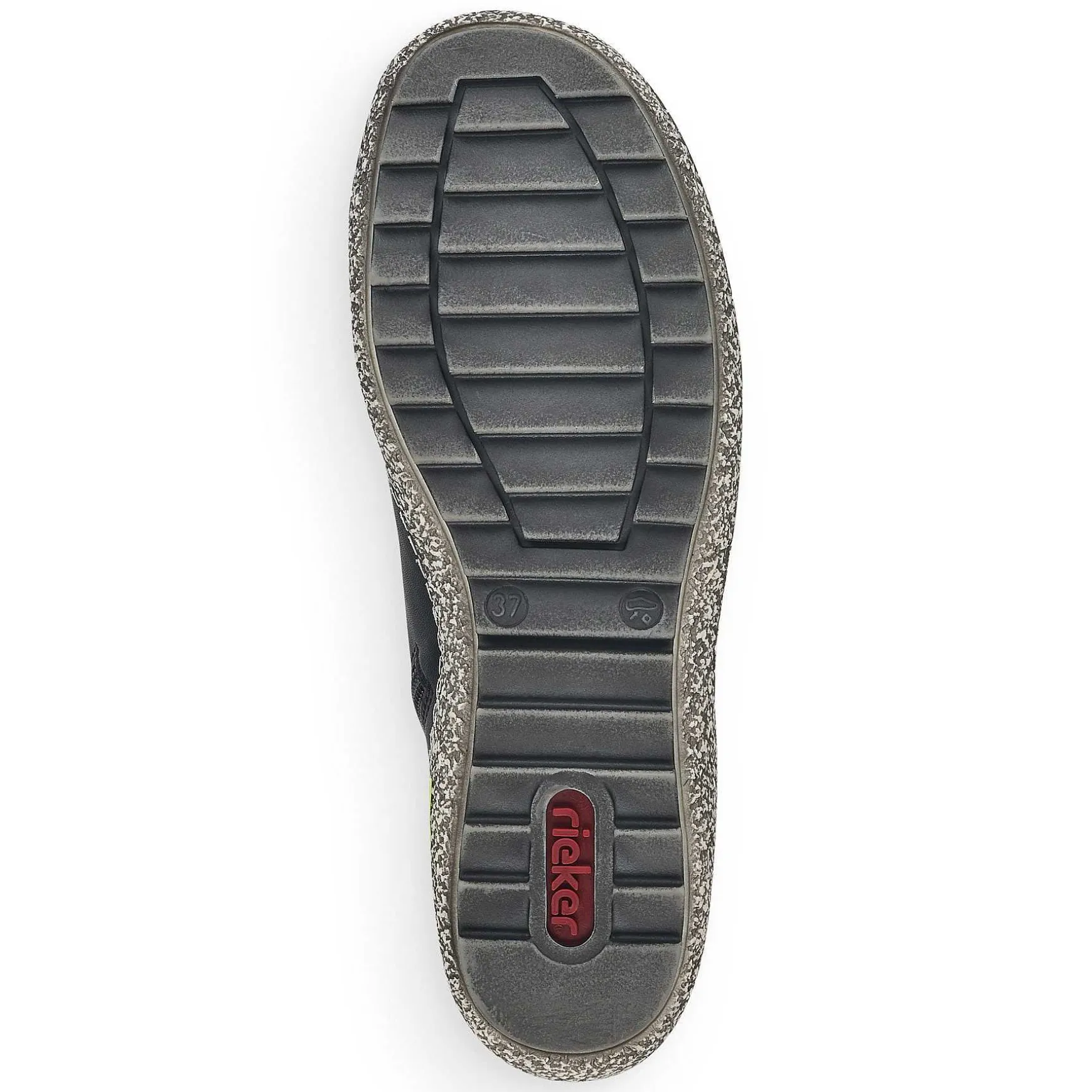 Rieker Women'S Lace-Up Shoes Deep Black