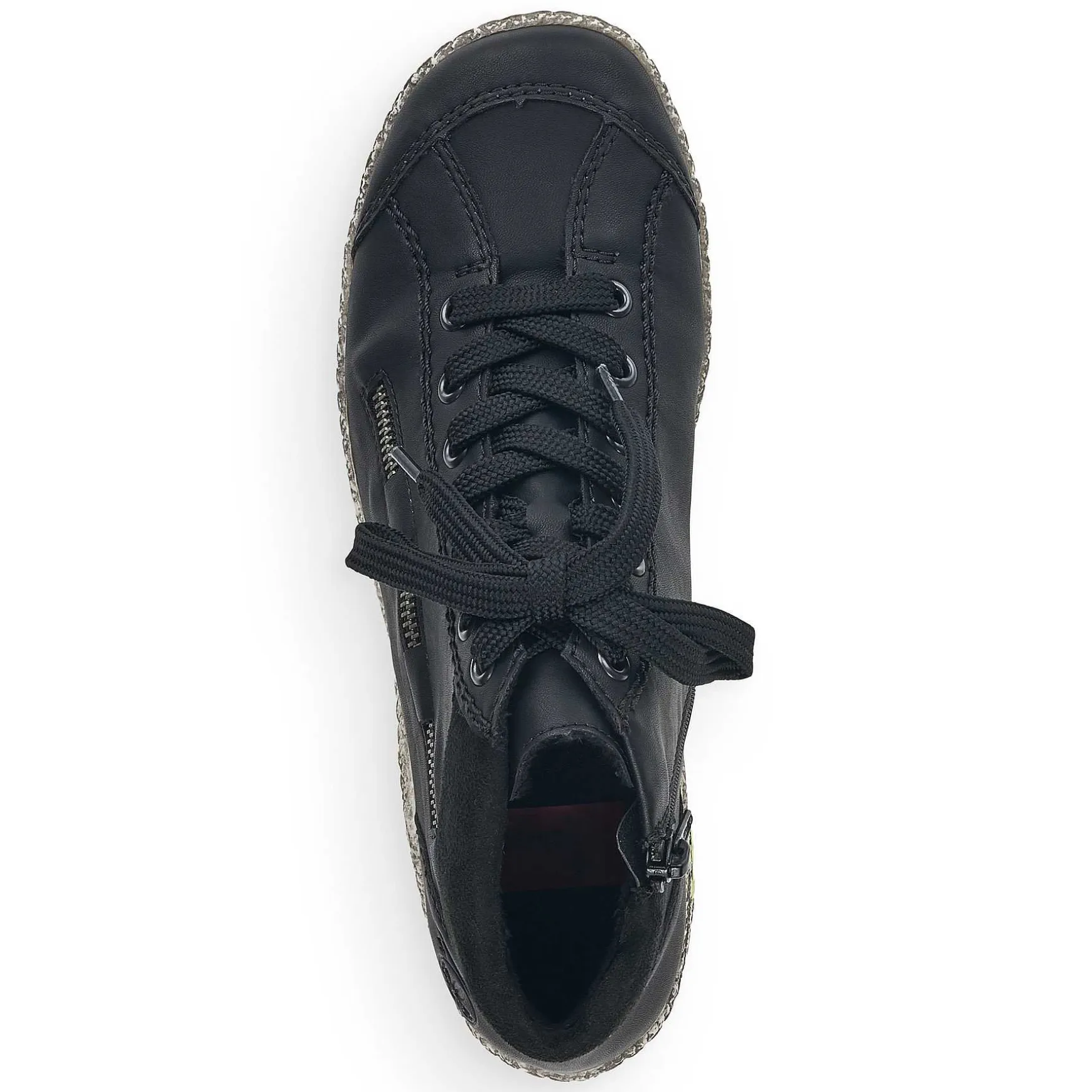 Rieker Women'S Lace-Up Shoes Deep Black