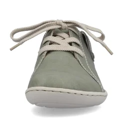 Rieker Women'S Lace-Up Shoes Green Gray