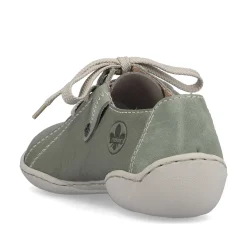 Rieker Women'S Lace-Up Shoes Green Gray