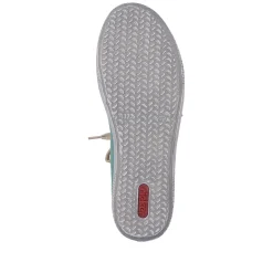 Rieker Women'S Lace-Up Shoes Emerald Green