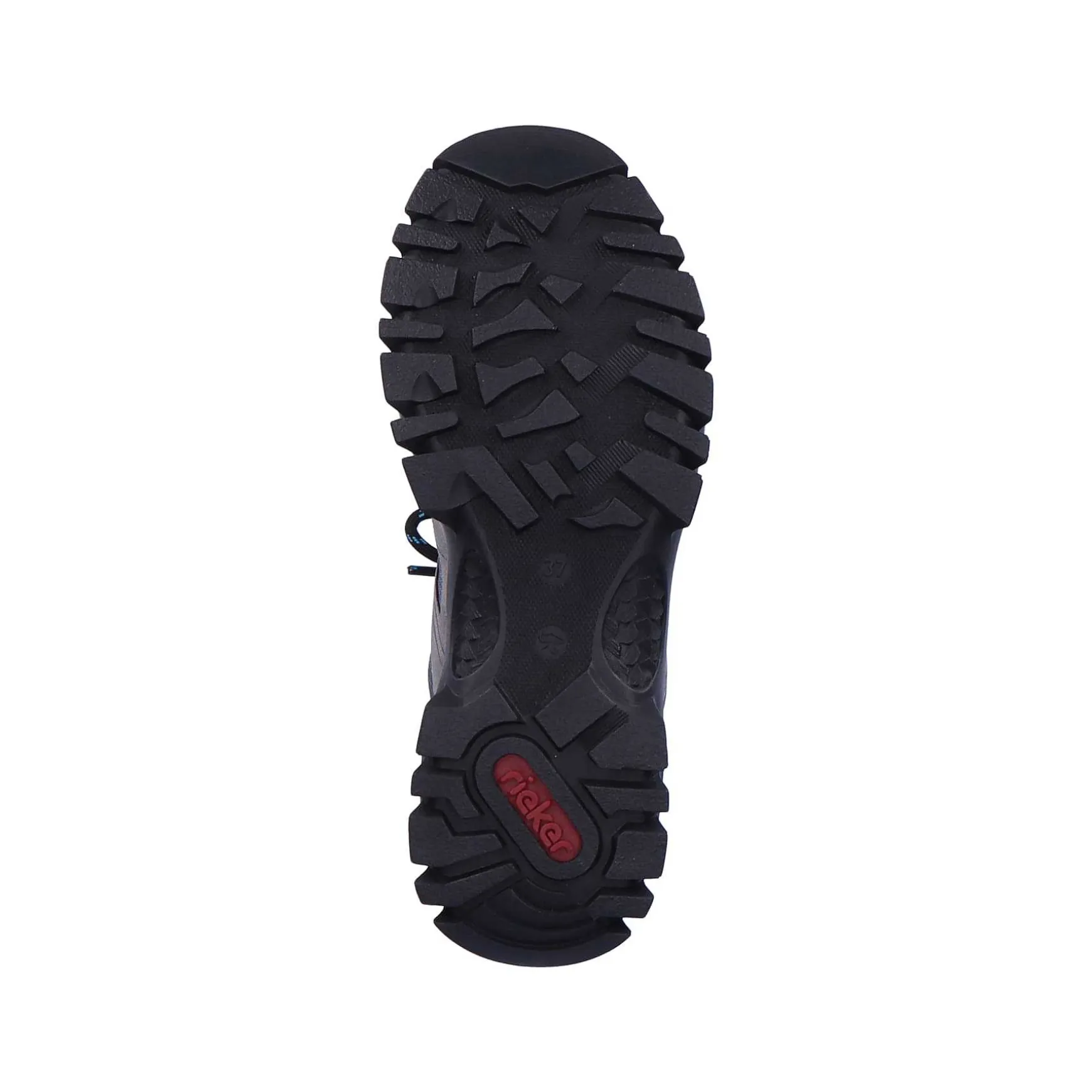 Rieker Women'S Lace-Up Shoes Steel Gray