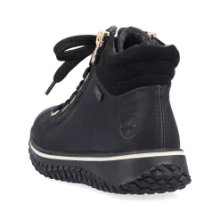 Rieker Women'S Lace-Up Shoes Deep Black