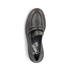 Rieker Women'S Loafers Army Green