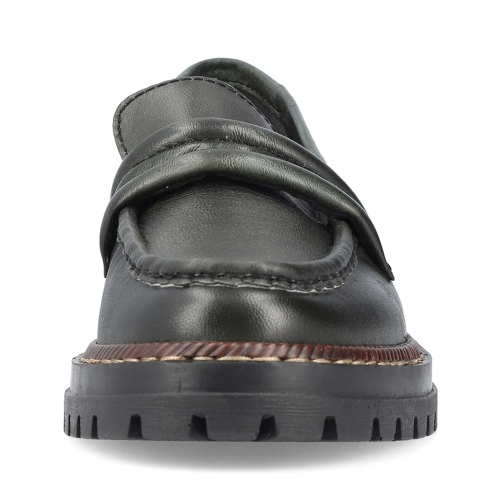 Rieker Women'S Loafers Army Green