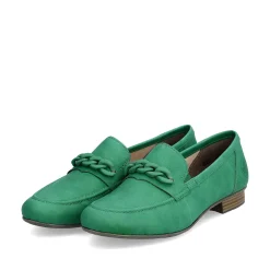 Rieker Women'S Loafers Grass Green