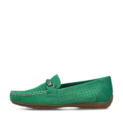 Rieker Women'S Loafers Grass Green