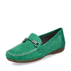 Rieker Women'S Loafers Grass Green