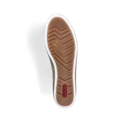 Rieker Women'S Loafers Green Grey