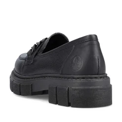 Rieker Women'S Loafers Jet Black