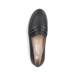 Rieker Women'S Loafers Jet Black