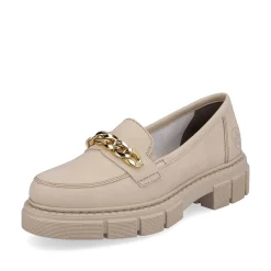 Rieker Women'S Loafers Light Beige