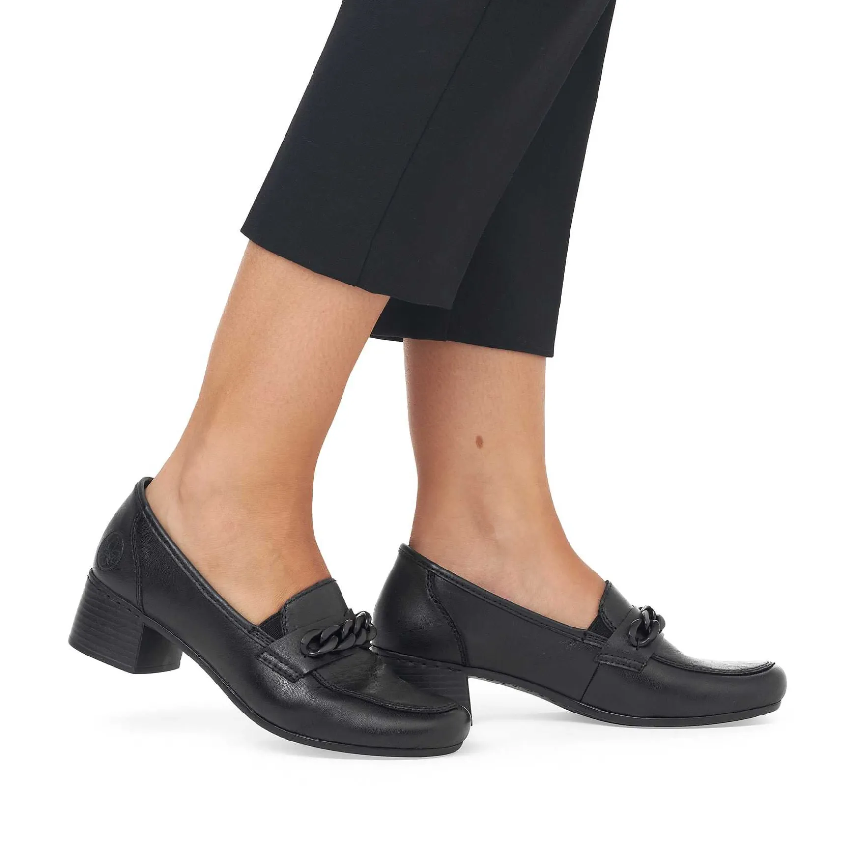 Rieker Women'S Loafers Midnight Black