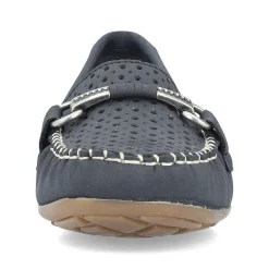 Rieker Women'S Loafers Navy Blue