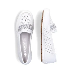 Rieker Women'S Loafers Pure White