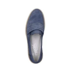 Rieker Women'S Loafers Royal Blue