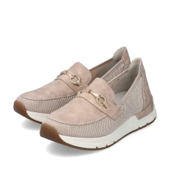 Rieker Women'S Loafers Soft Pink