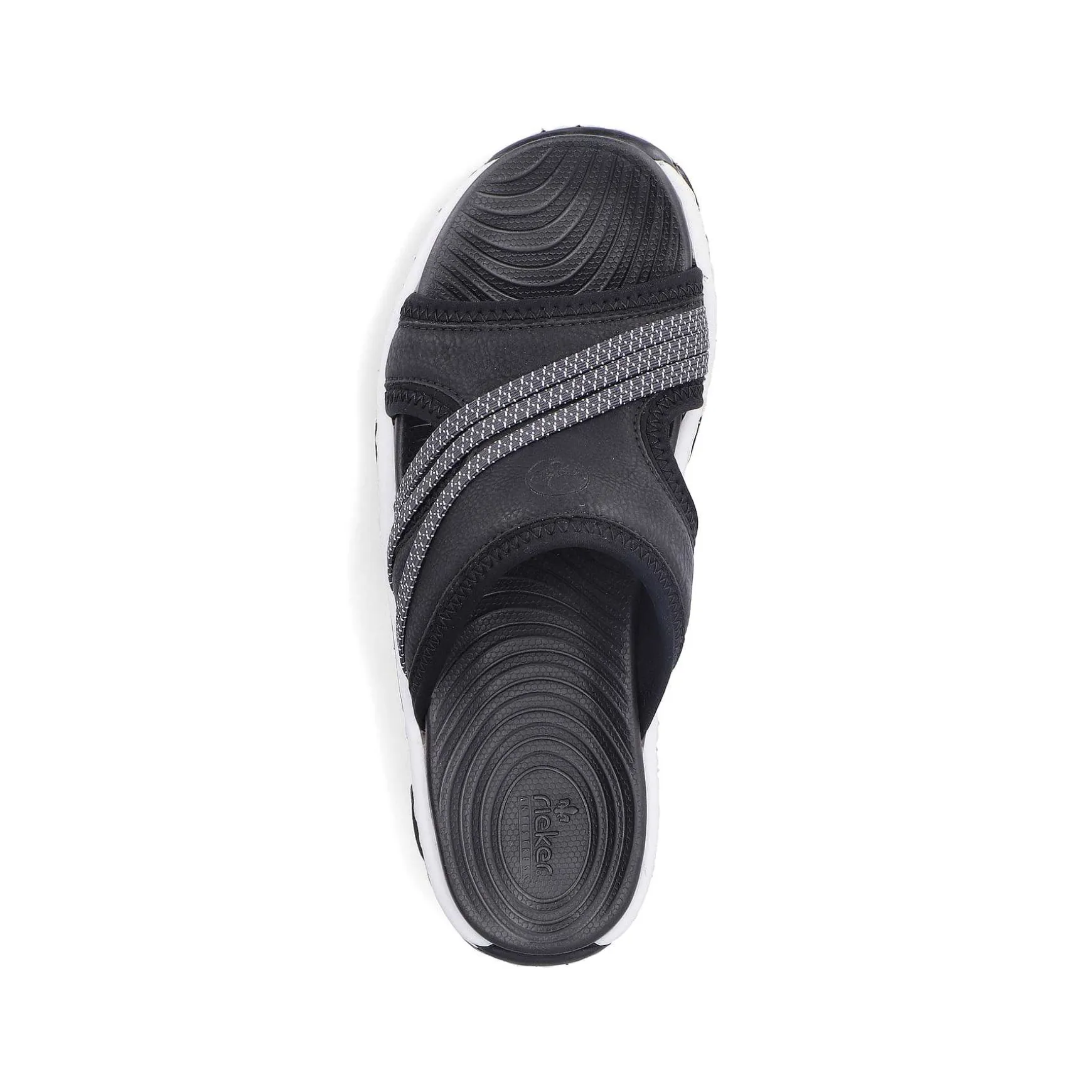 Rieker Women'S Mules Asphalt Black