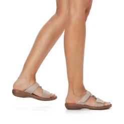 Rieker Women'S Mules Clay Beige