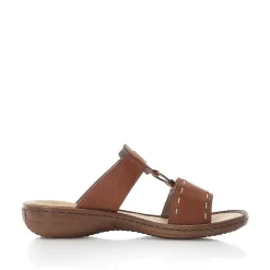 Rieker Women'S Mules Coffee Brown