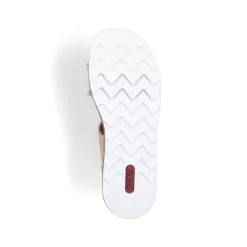 Rieker Women'S Mules Cream Beige