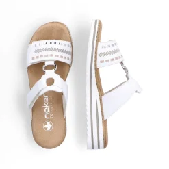 Rieker Women'S Mules Crystal White