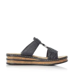 Rieker Women'S Mules Dark Blue