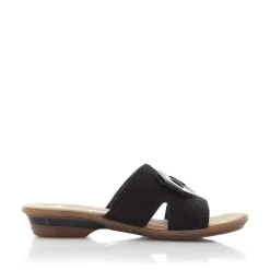 Rieker Women'S Mules Deep Black