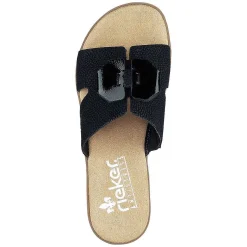 Rieker Women'S Mules Deep Black