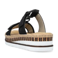 Rieker Women'S Mules Deep Black