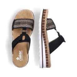 Rieker Women'S Mules Deep Black