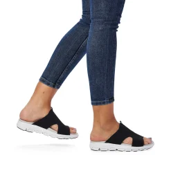 Rieker Women'S Mules Deep Black