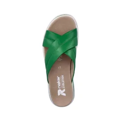 Rieker Women'S Mules Emerald Green