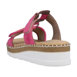 Rieker Women'S Mules Flamingo Pink