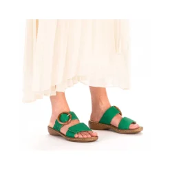 Rieker Women'S Mules Grass Green